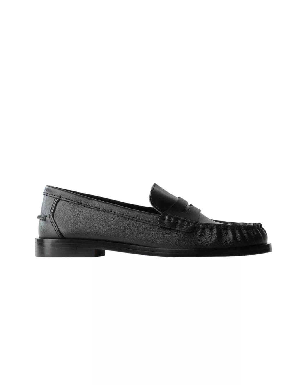 Zara Leather Loafers